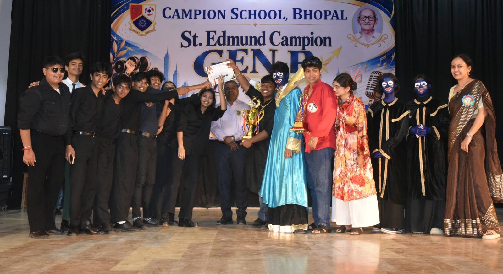 भोपाल में कैम्पियन स्कूल की अंतरविद्यालय प्रतियोगिता में रचनात्मकता का प्रदर्शन, सेंट जोसेफ को-एड स्कूल अरेरा कॉलोनी बना विजेता