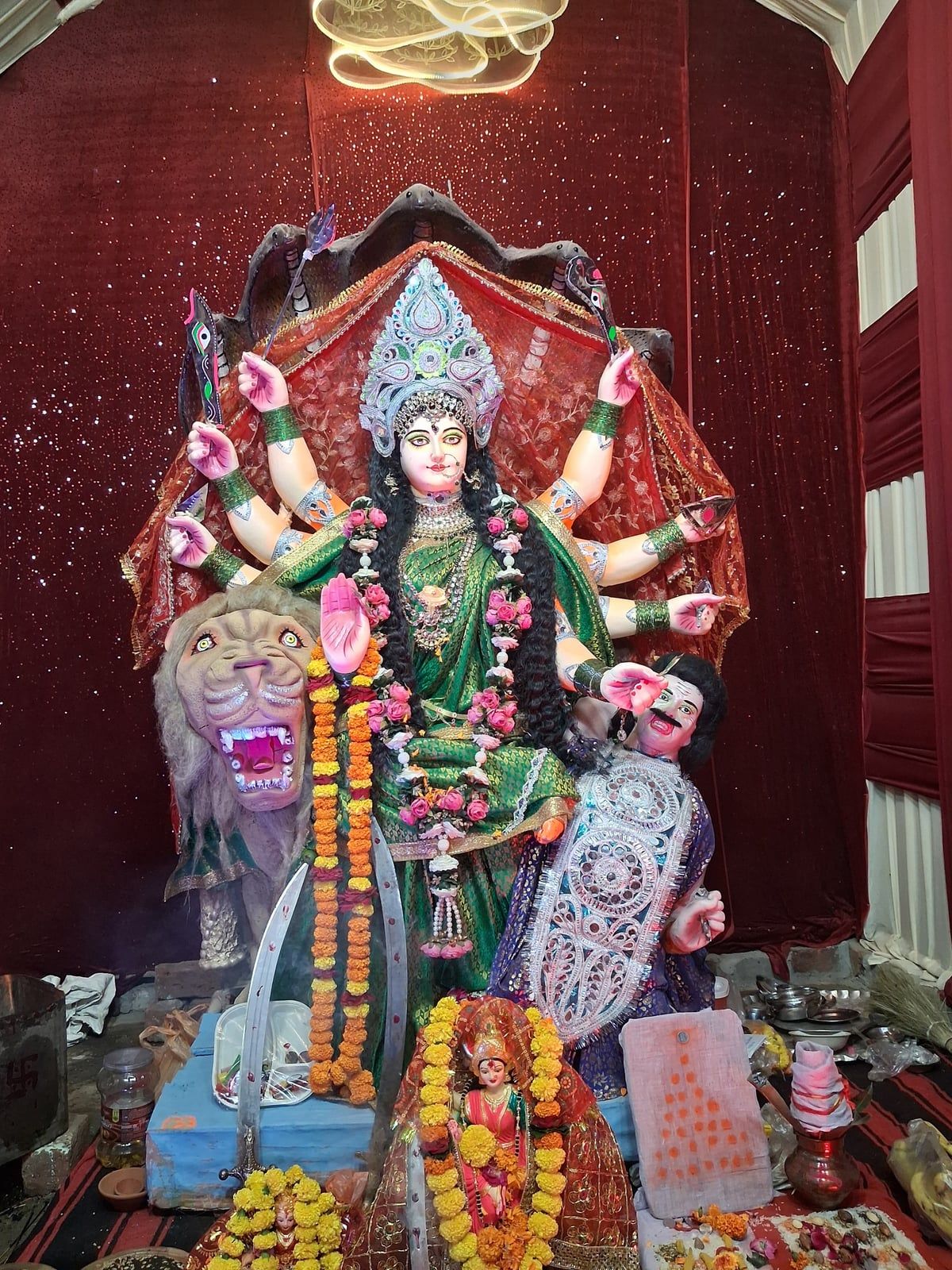 साईं बाबा नगर में मां वैष्णवी दुर्गा उत्सव, पूजा-अर्चना और भजन संध्या की तैयारी