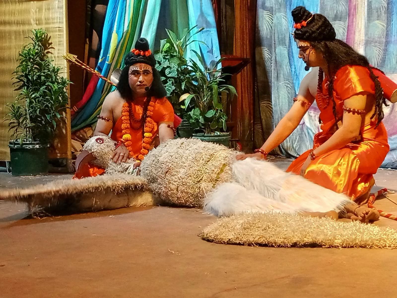 पिपलानी रामलीला में सीता हरण, जटायु युद्ध और बाली वध का जीवंत मंचन, दर्शक हुए भावविभोर