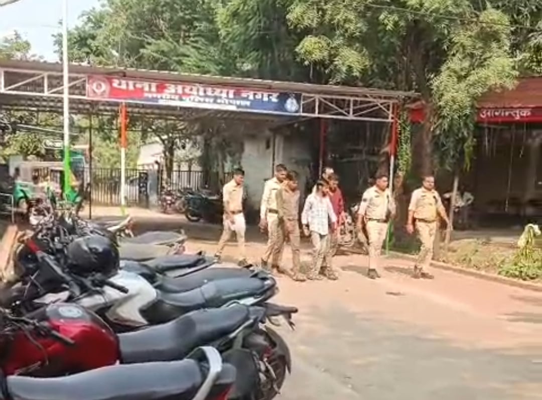 भोपाल में गुंडे-बदमाशों पर पुलिस की सख्ती, घर में घुसकर मारपीट और देर रात हंगामा करने के मामलों में 3 आरोपी जेल भेजे गए