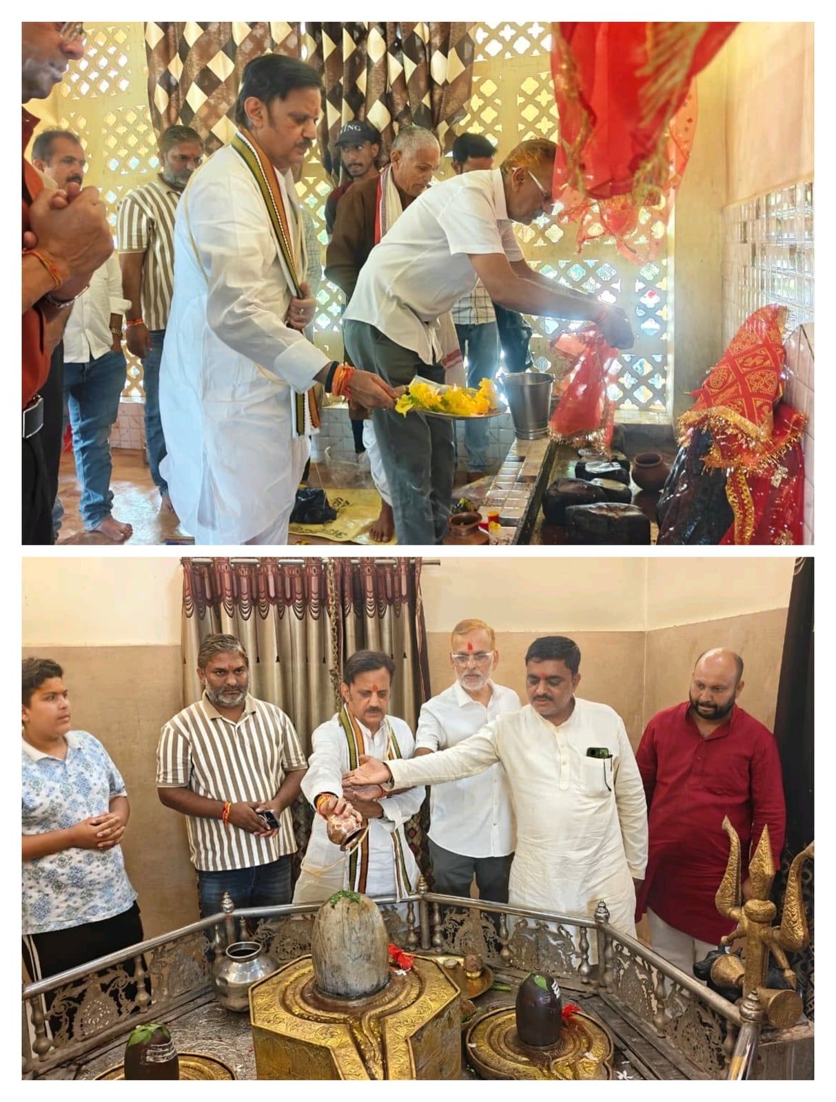 विजयादशमी पर गृह ग्राम ढेरा पहुंचे उप मुख्यमंत्री राजेंद्र शुक्ल, कुलदेवी और भगवान विश्वेश्वरनाथ के किए दर्शन, प्रदेशवासियों के सुख, समृद्धि, उत्तम स्वास्थ्य और लोककल्याण की कामना की