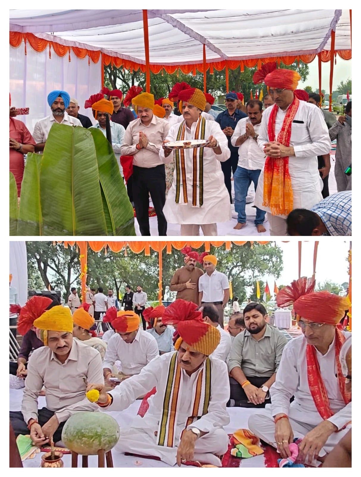 पुलिस लाइन रीवा में उप मुख्यमंत्री राजेंद्र शुक्ल ने किया शस्त्र पूजन, कहा—विजयादशमी सत्य और न्याय की विजय का प्रतीक