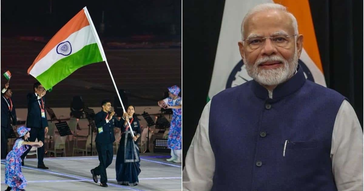 एशियन गेम्स 2026: पीएम मोदी ने भारतीय दल का बढ़ाया हौसला, बोले- 'हर एथलीट ने...'