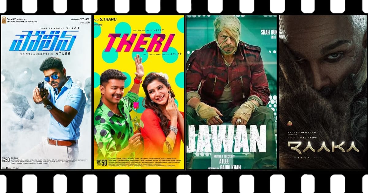 5 फिल्मों ने बदली एटली की पहचान, ‘राजा रानी’ से ‘जवान’ तक ऐसा रहा सफर