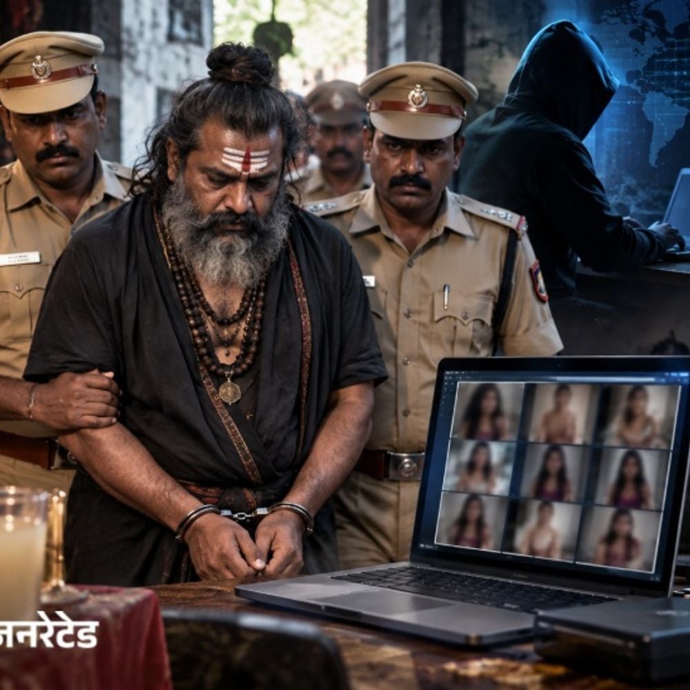 तमिलनाडु- तांत्रिक के पास 50 लड़कियों के अश्लील वीडियो मिले:हिडन कैमरा से रिकॉर्डिंग की, डॉर्क वेब पर बेचता था; पुलिस ने अरेस्ट किया