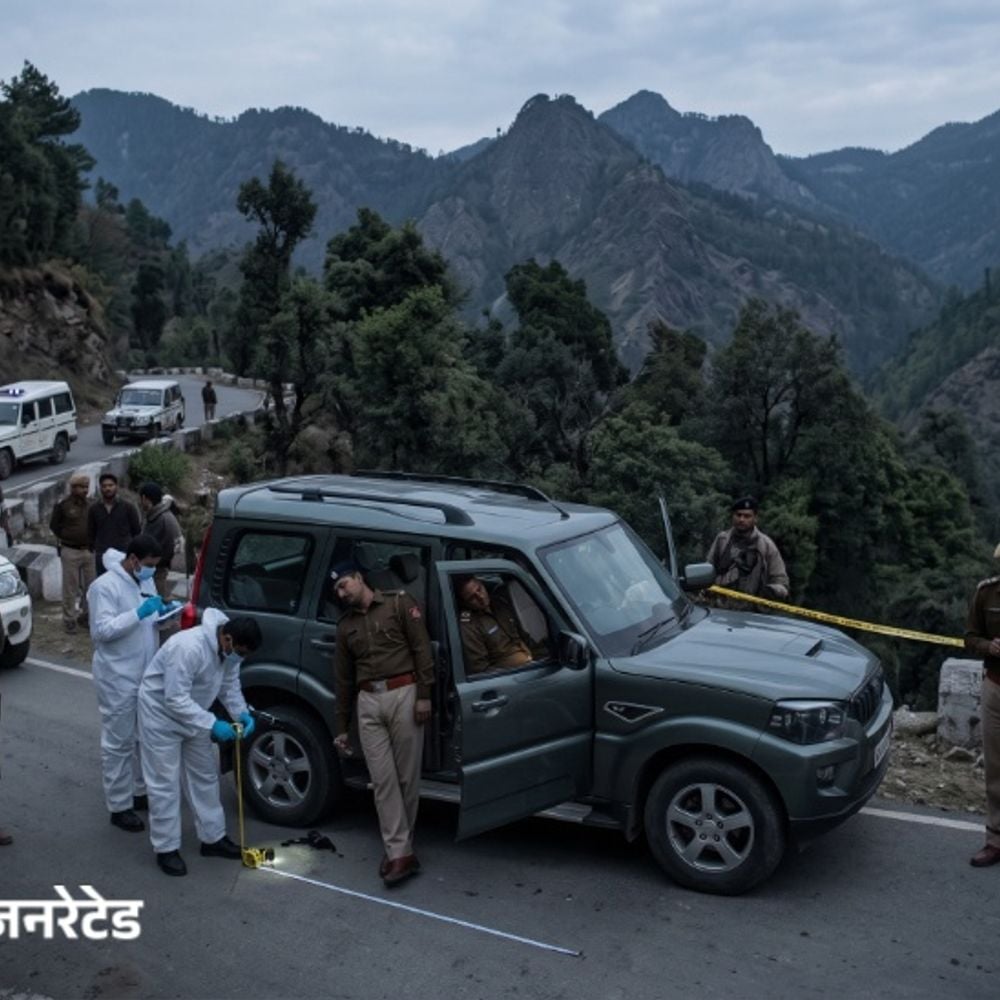 जम्मू-रामबन में कार के अंदर 2 पुलिसकर्मी मृत मिले:मौत का कारण पता नहीं चल पाया; यह इलाका कश्मीर से जुड़ने वाला जरूरी ट्रांजिट रूट