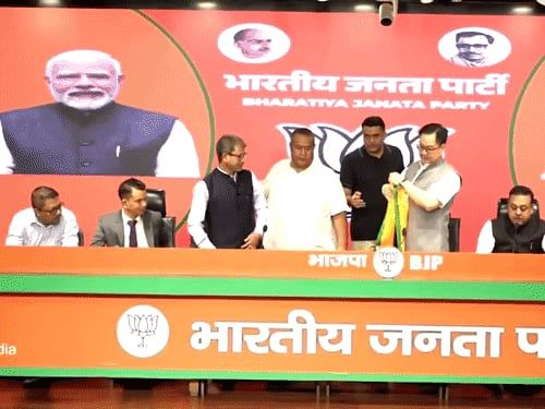 मेघालय के UDP के 8 विधायक भाजपा में शामिल:BJP विधायक 2 से 10 हुए; राज्य में दूसरी सबसे बड़ी पार्टी बनी
