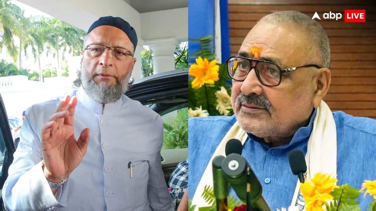 उज्जैन शाही मस्जिद को लेकर ओवैसी पर भड़के गिरिराज, कहा- ‘पाकिस्तान बनाने की...’