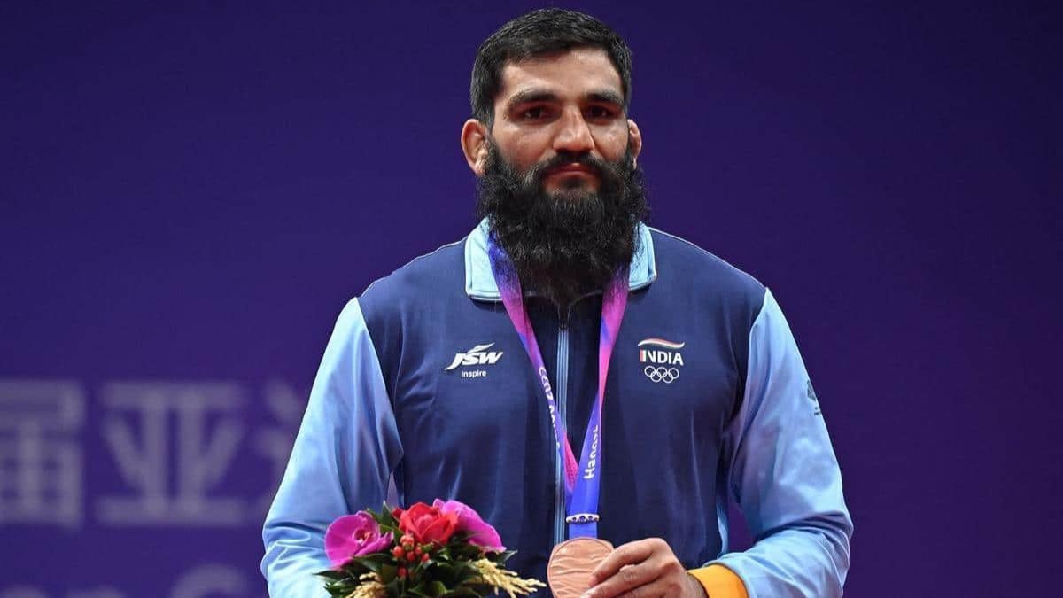 Asian Games: सुनील कुमार ने रचा इतिहास, कुश्ती में लगातार 2 मेडल जीतकर बनाया महारिकॉर्ड