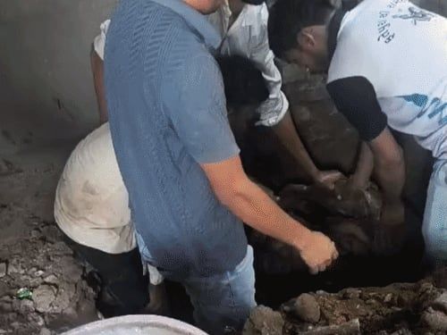 सूरत में 3 हत्याएं, पति-पत्नी ने 4 साल छिपाया राज:सास, नानी और बहन की जान ली; एक शव घर में दफनाया, अब मिले कंकाल