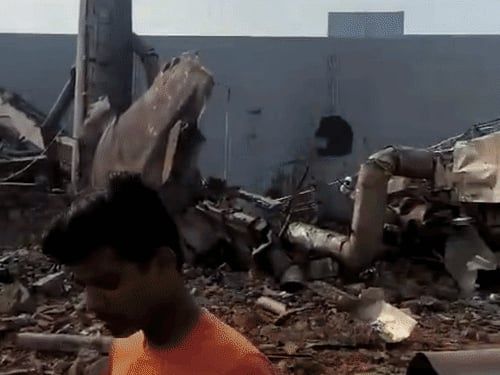 तिरुपति की फॉर्मा कंपनी में बॉयलर फटा, 5 की मौत:10 लोग गंभीर घायल; श्री सिटी में हादसे के बाद राहत-बचाव जारी