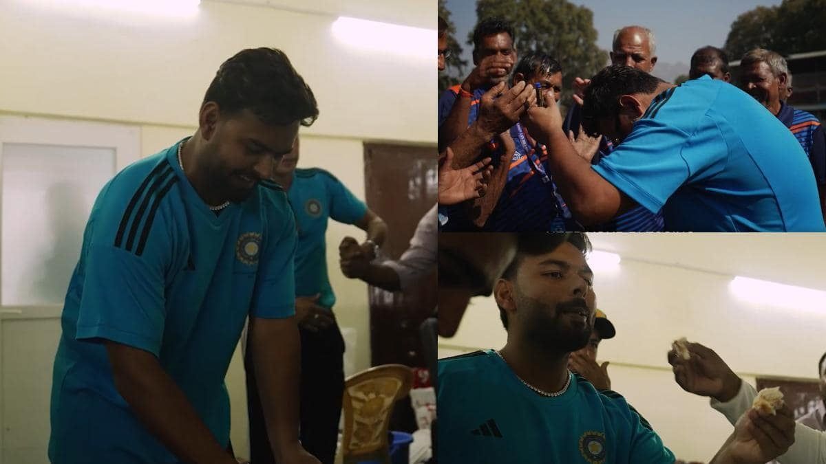 Watch: ग्राउंड्समैन से लिया आशीर्वाद, टीम संग काटा केक... ऋषभ पंत ने यूं मनाया अपना जन्मदिन