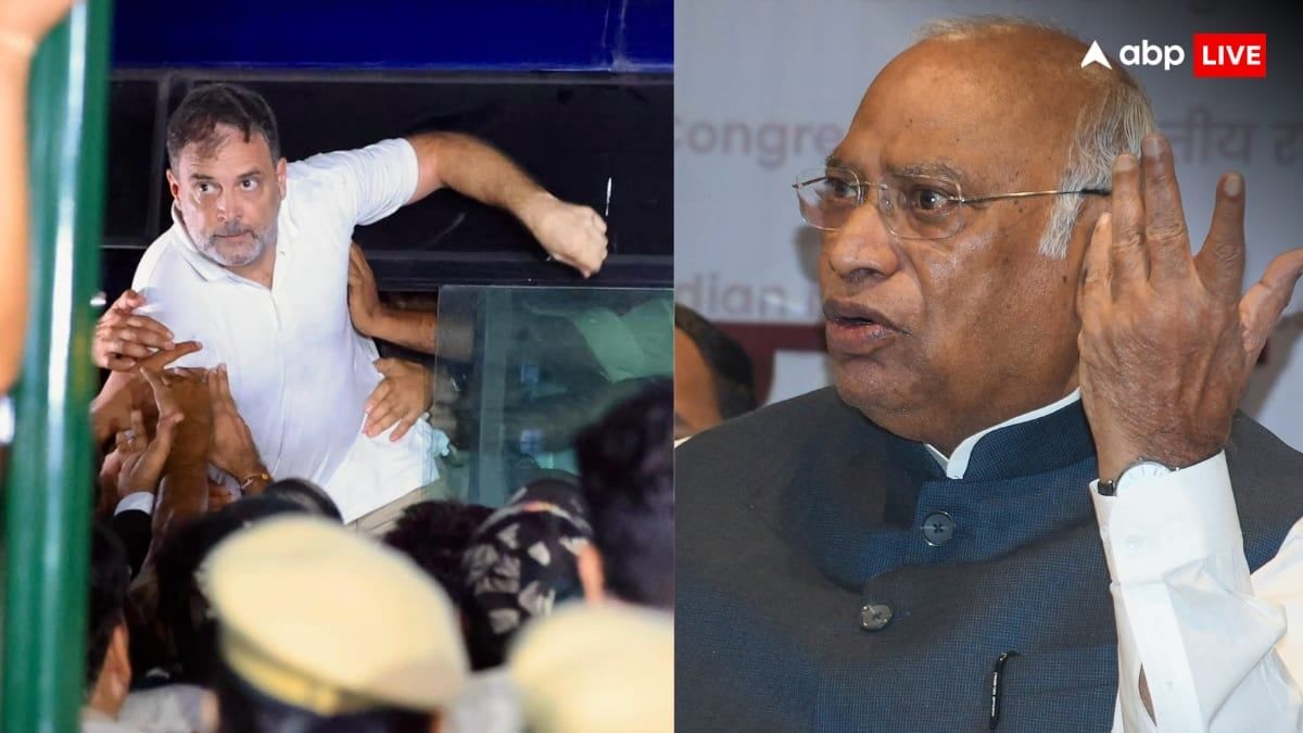 ‘PM और गृह मंत्री के बर्ताव में...’, राहुल गांधी के हिरासत के बाद बोले खरगे