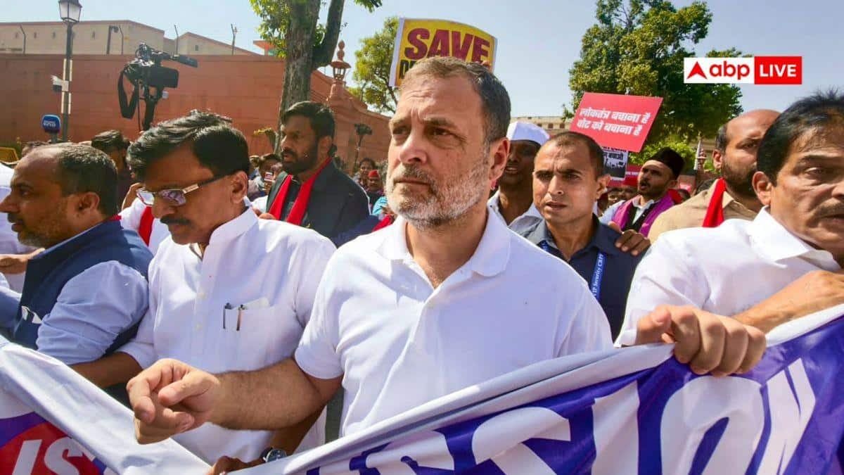 राहुल गांधी पर DMK ने बदले सुर, विरोध मार्च को दिया समर्थन, कहा - 'यह एकदम...'