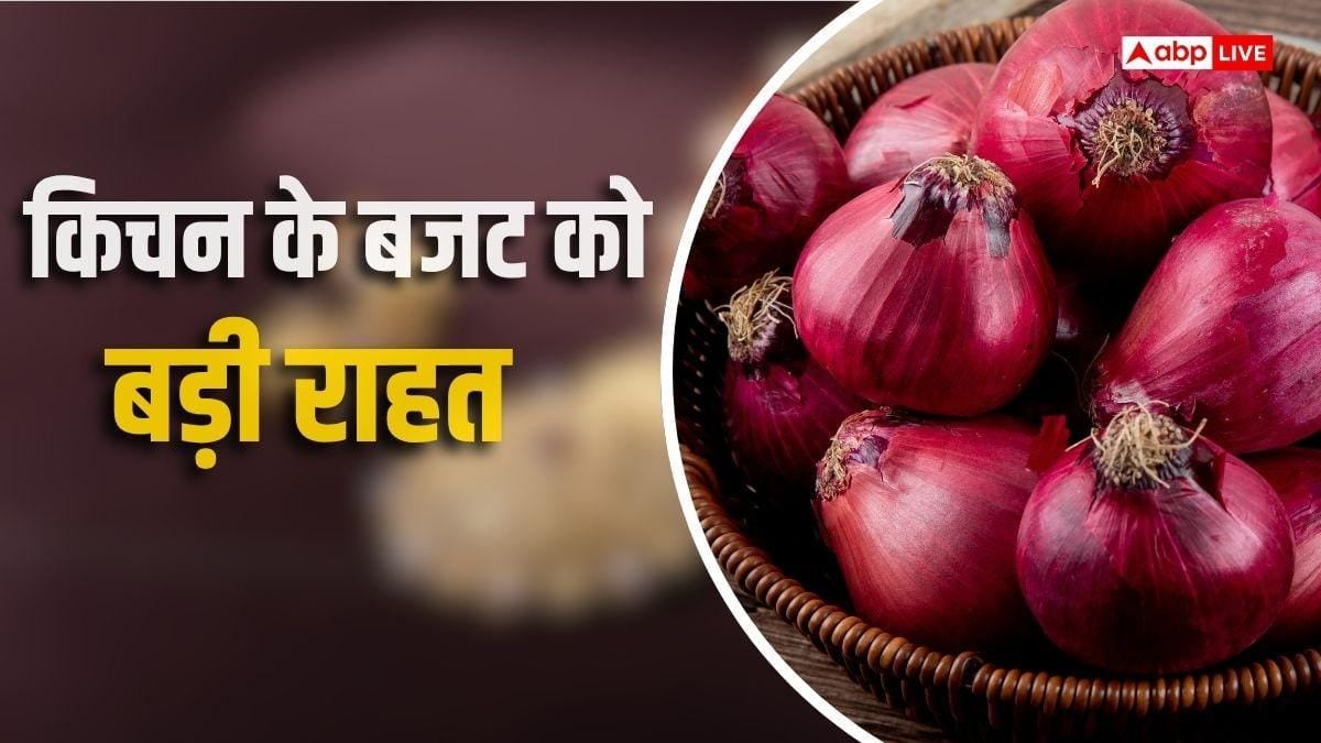 सस्ती हुई प्याज, सरकार ने उतारे 467 ट्रक्स और 8 ट्रेन, कितने में मिल रही 1 किलो?