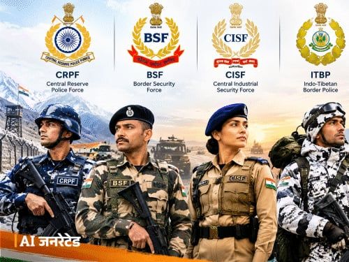CAPF अफसरों की भर्ती-सेवा का नया कानून लागू:5 सुरक्षा बलों में IPS का डेपुटेशन-प्रमोशन हो सकेगा; इसके खिलाफ सुप्रीम कोर्ट में मामला