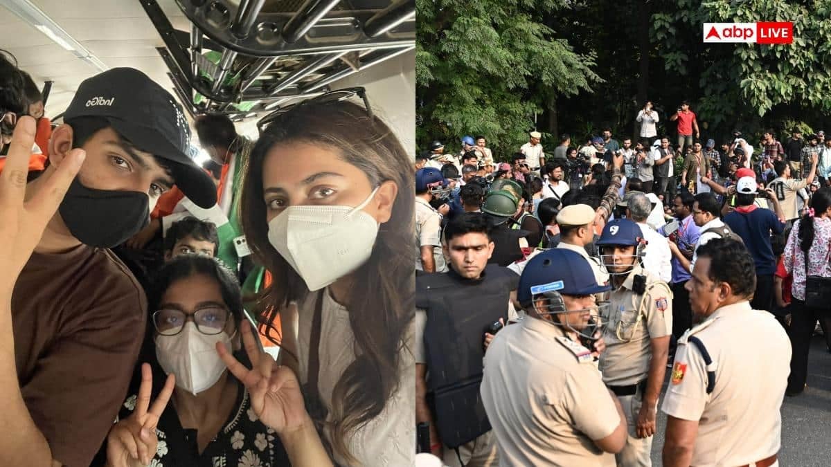 CJP प्रोटेस्ट से पुलिस ने बीजेपी नेता की बेटी को किया डिटेन, कहा-' मैं पार्क में बैठी थी...'