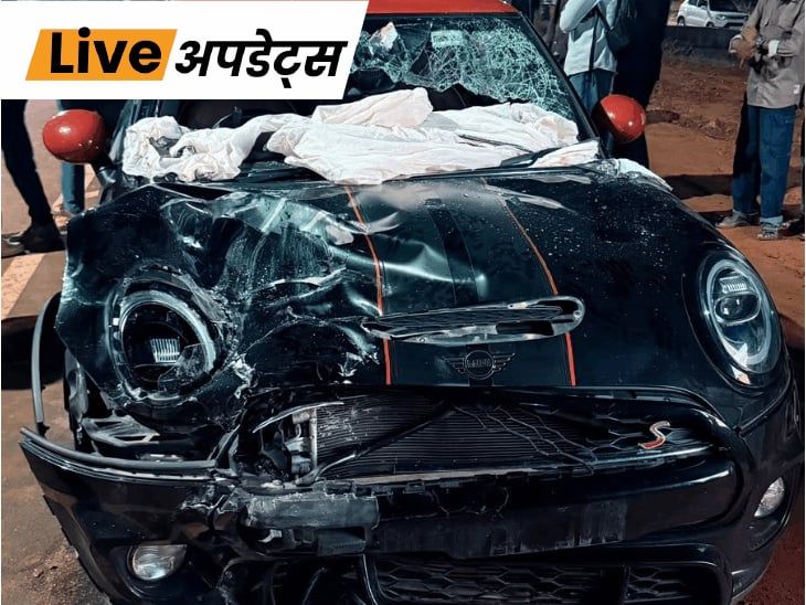 भास्कर अपडेट्स:कोच्चि में तेज रफ्तार कार ने स्कूटी को मारी टक्कर, 2 महिलाओं समेत 3 की मौत
