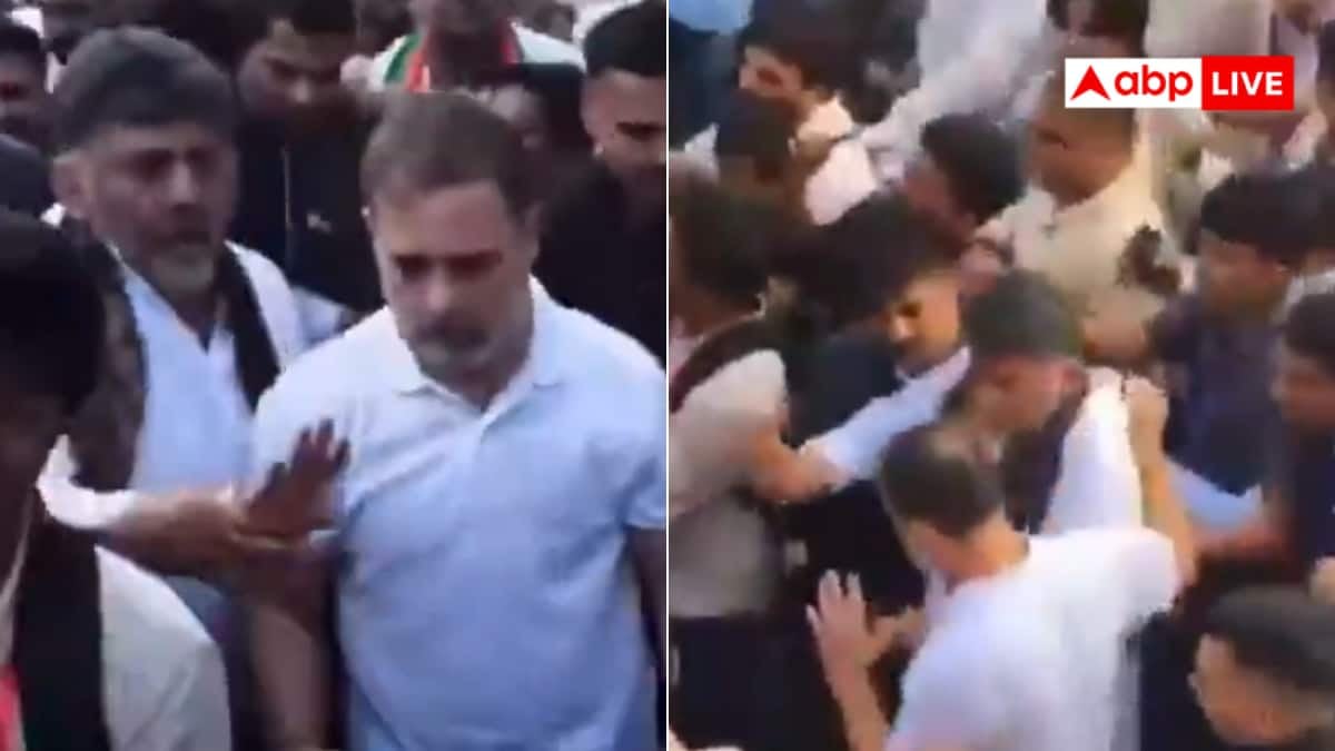 राहुल गांधी और डीके शिवकुमार के वीडियो पर बवाल, BJP ने बताया कर्नाटक का अपमान
