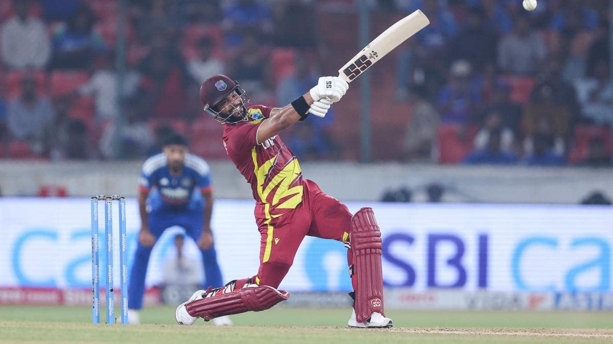 हैदराबाद में शाई होप ने तोड़े 5 सबसे बड़े रिकॉर्ड, क्रिस गेल को पछाड़ा