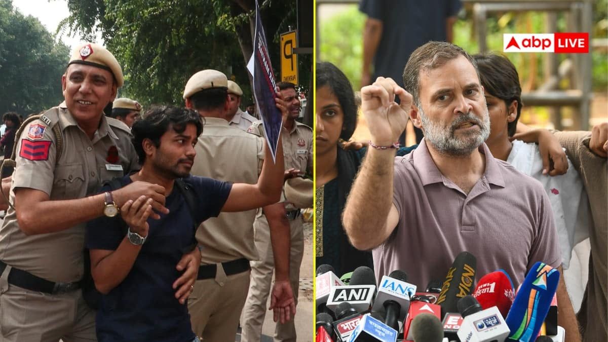 राहुल गांधी ने दिल्ली पुलिस पर साधा निशाना, कहा- 'हड्डियां तोड़ सकते हैं लेकिन...'