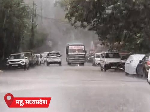 एमपी के 11 जिलों में बारिश, जयपुर में ओले गिरे:तमिलनाडु में भारी बारिश, नैनीताल में टेंपरेचर 12°C से नीचे पहुंचा
