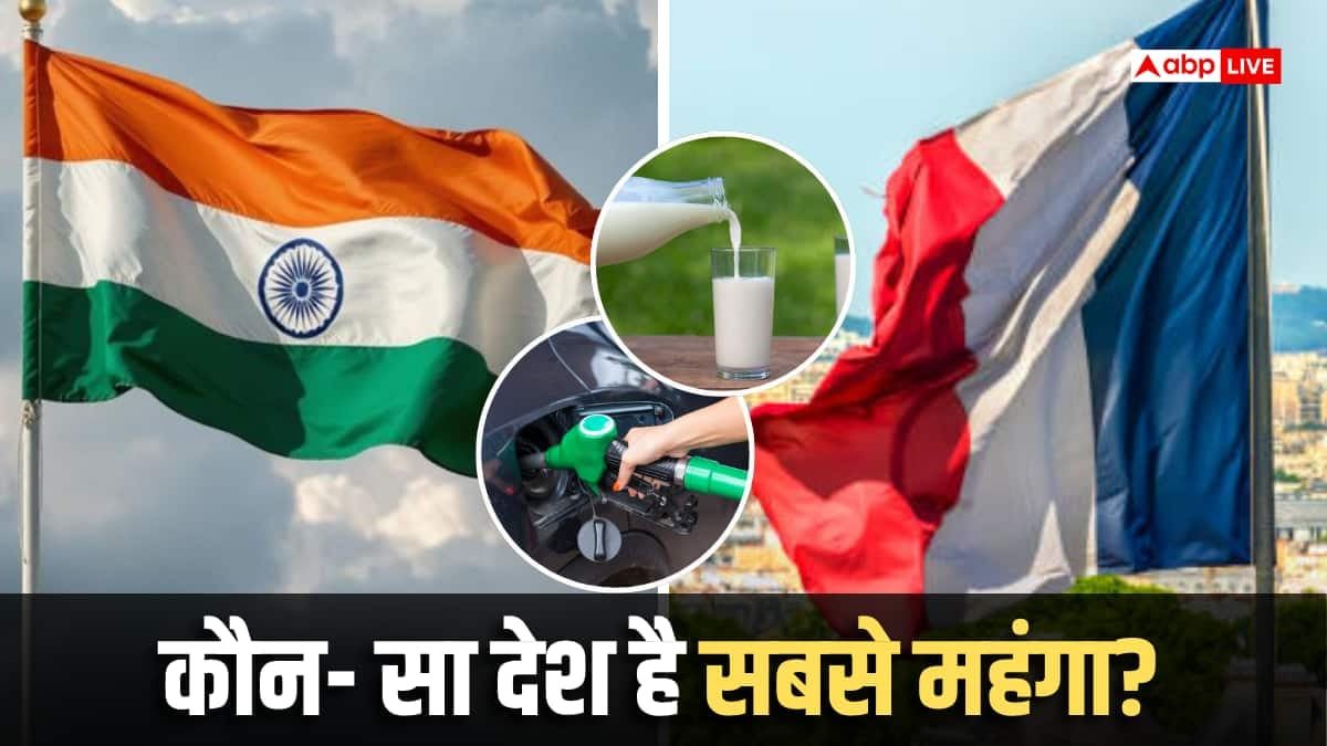 फ्रांस में 158 रुपए लीटर है दूध, पेट्रोल के दाम 200 पार, किस देश में रहना है ज्यादा महंगा?