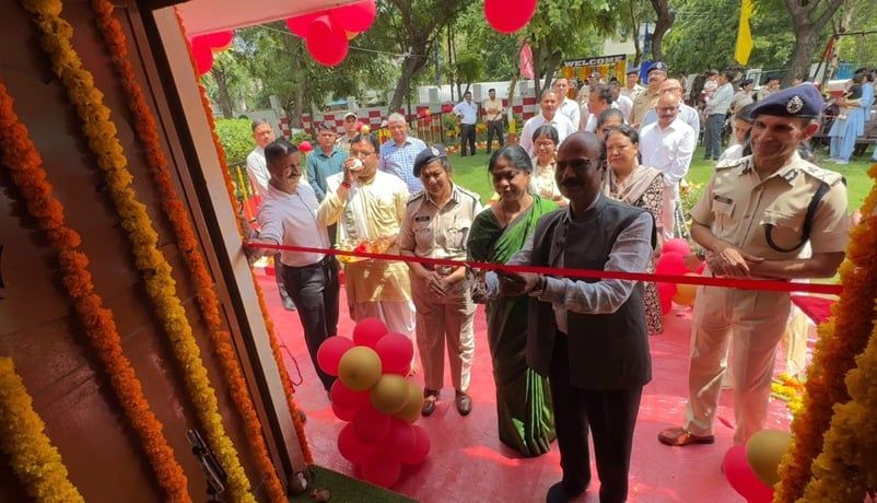 महिला पुलिस कर्मियों के बच्चों की सुविधा के लिए पुलिस पब्लिक स्कूल में वात्सल्य झूलाघर का शुभारंभ