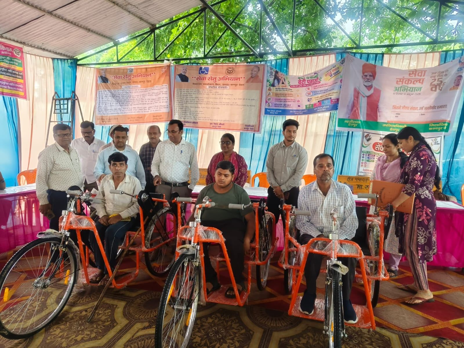 सेवा सेतु अभियान के तहत पांच विकासखंडों में सात दिवसीय विशेष शिविरों का आयोजन