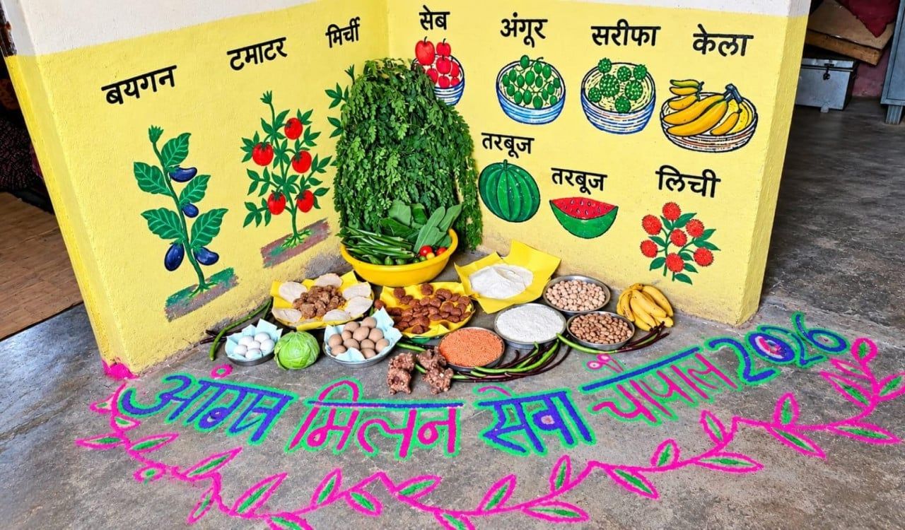 आंगन मिलन सेवा कार्यक्रम के तहत जशपुर के 700 आंगनबाड़ी केंद्रों में हुए आयोजन