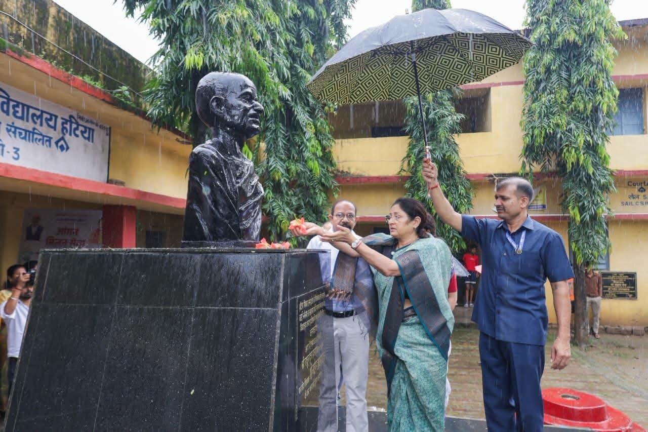 रांची में आयोजित 'आंगन मिलन सेवा' कार्यक्रम में शामिल हुईं केन्द्रीय मंत्री अन्नपूर्णा देवी