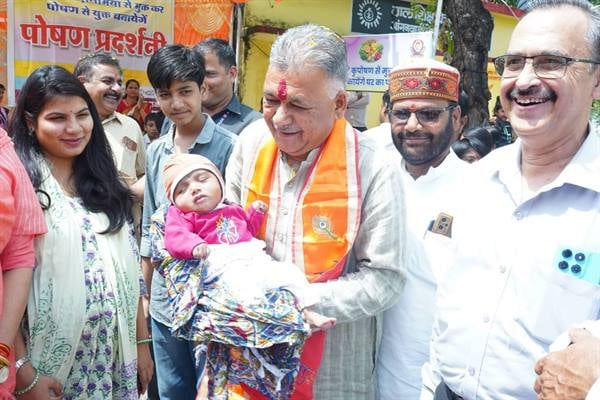 सेवा संकल्प अभियान के तहत आंगन मिलन कार्यक्रम का आयोजन