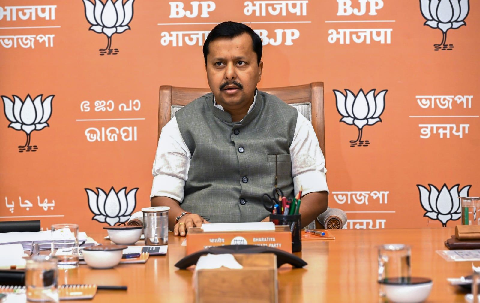 नितिन नवीन की अध्यक्षता में BJP प्रभारियों की बैठक आज