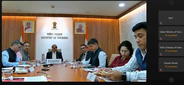 भारत-इटली पर्यटन क्षेत्र में द्विपक्षीय सहयोग को मजबूत करने पर सहमत