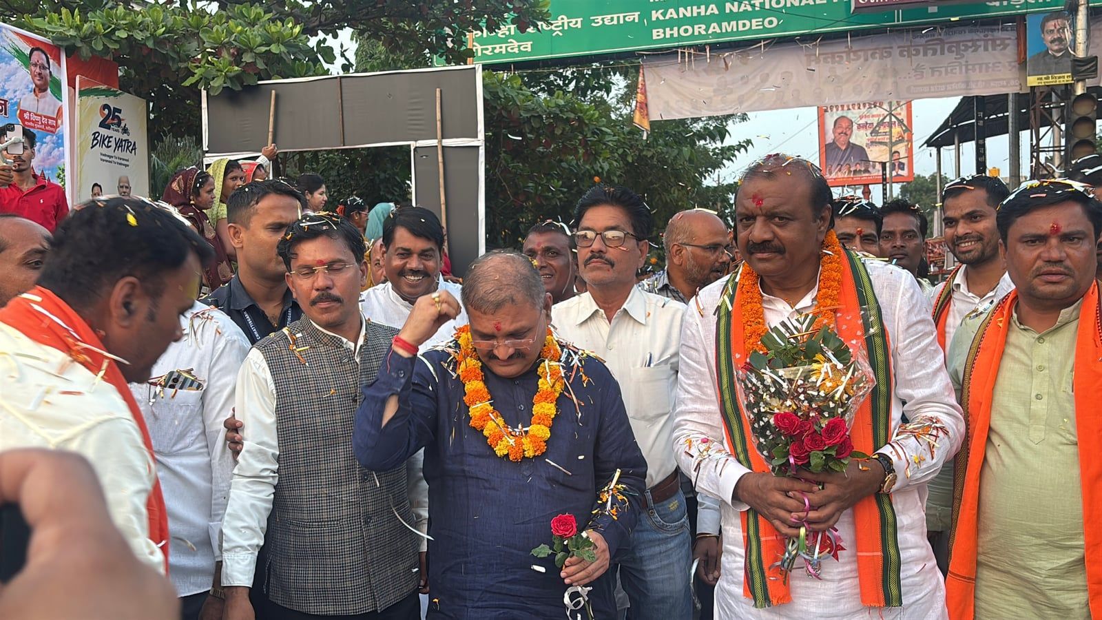 जल जन सेवा संकल्प बाइक रैली पहुंचा कबीरधाम, चिल्फीघाटी से हुआ जिले में प्रवेश