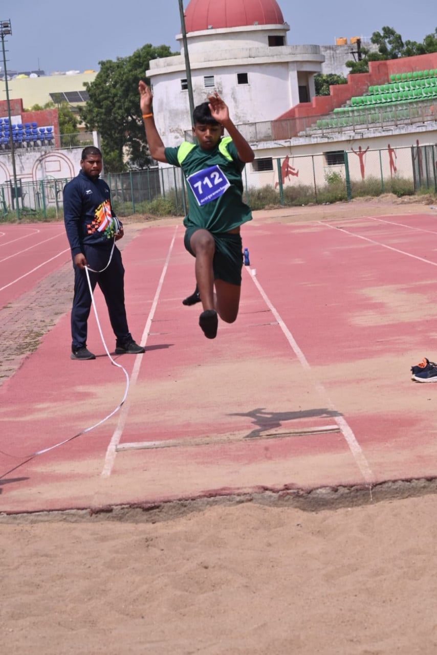 खेल अकादमियों में प्रवेश के लिए 169 खिलाड़ियों ने दिखाया दमखम