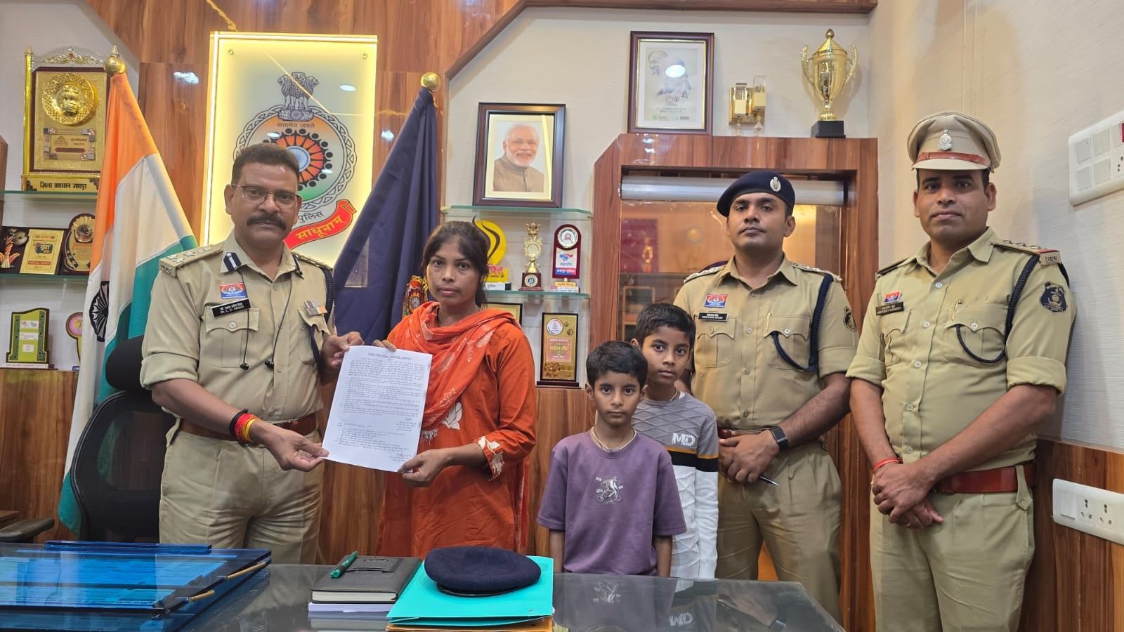 दिवंगत पुलिसकर्मियों के आश्रितों को मिली अनुकंपा नियुक्ति, जशपुर पुलिस ने निभाई संवेदनशीलता