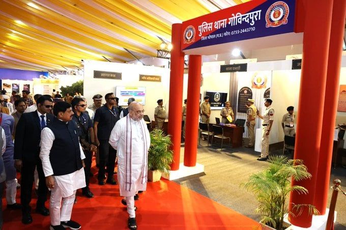 केन्द्रीय गृह मंत्री श्री शाह ने नवीन न्याय संहिताओं पर केंद्रित भव्य प्रदर्शनी का किया शुभारंभ