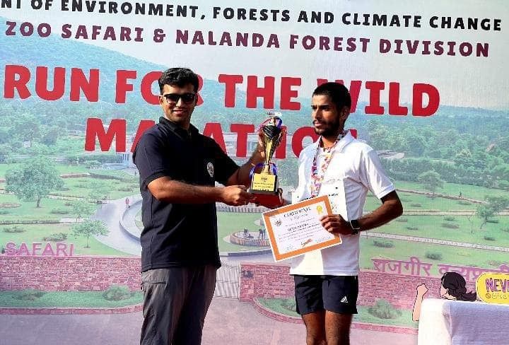 वन्यजीव संरक्षण के संदेश के साथ राजगीर में ‘वाइल्ड मैराथन’