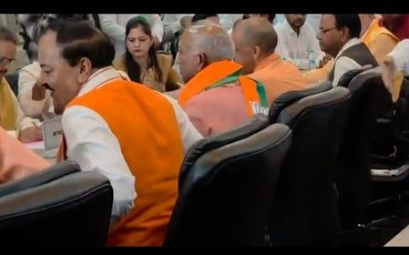 UP राज्यसभा चुनाव: BJP के 8 उम्मीदवारों का नामांकन, सपा ने नहीं उतारा प्रत्याशी