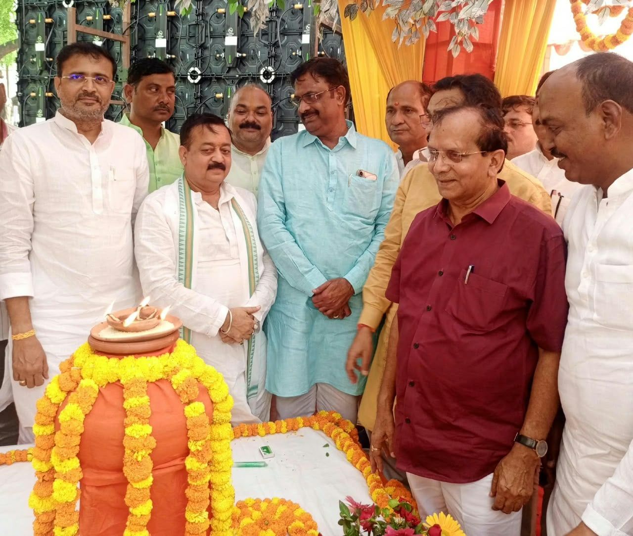सेवा ज्योति यात्रा में गूंजा सेवा और राष्ट्र निर्माण का संदेश