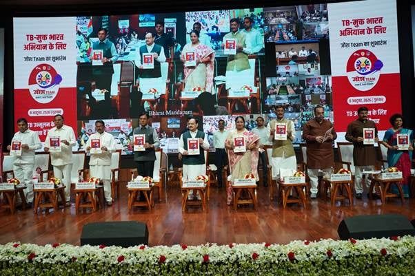 केंद्रीय स्वास्थ्य मंत्री जगत प्रकाश नड्डा क्षय रोग मुक्त भारत अभियान के अंतर्गत जोश संयुक्त स्वास्थ्य दल टीमों का शुभारंभ किया