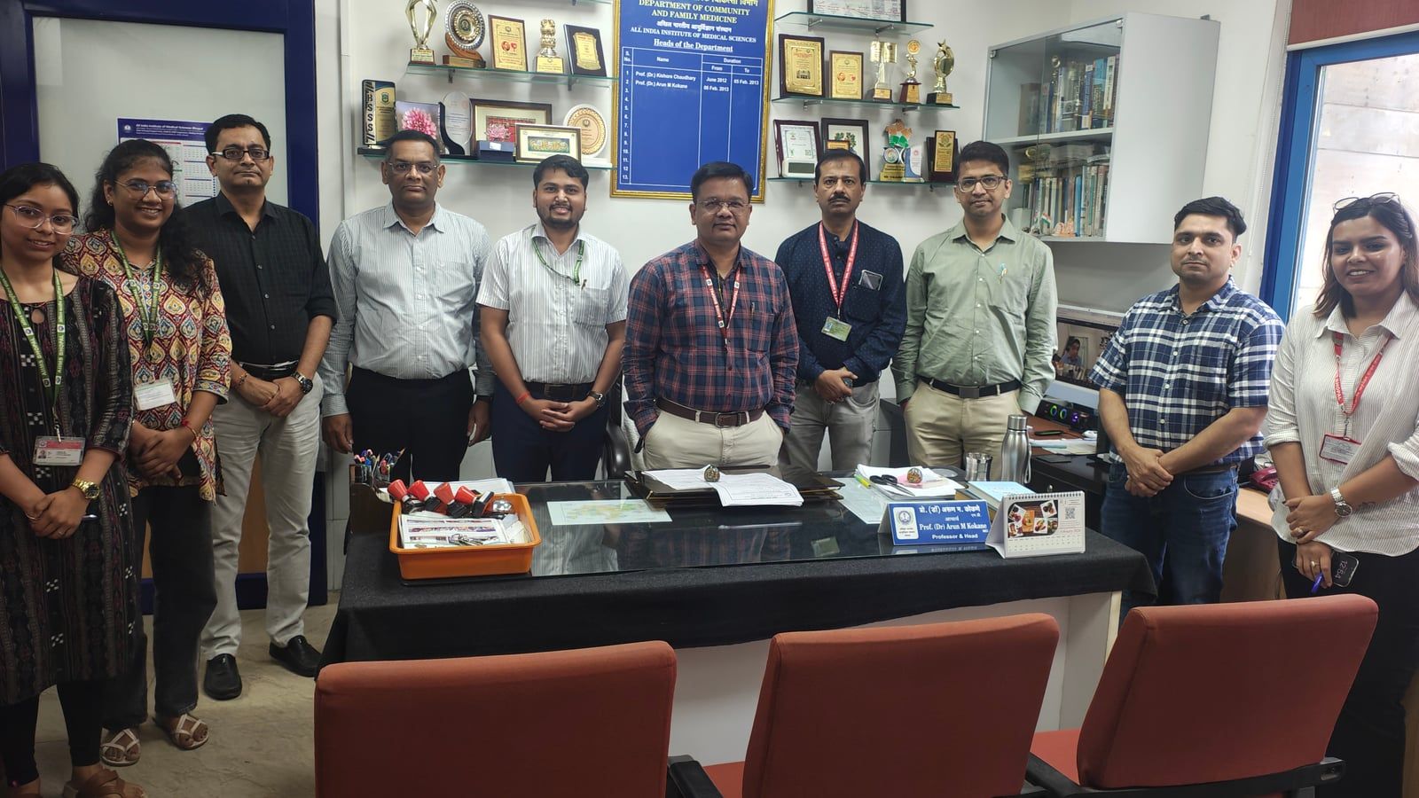 एम्स भोपाल में आपदा प्रबंधन और अस्पताल प्रबंधन का व्यावहारिक प्रशिक्षण संपन्न