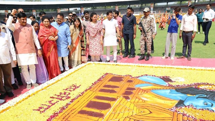 भोपाल : मुख्यमंत्री डॉ. मोहन यादव ने टी.टी. नगर स्टेडियम में किया कार्यक्रम को संबोधित