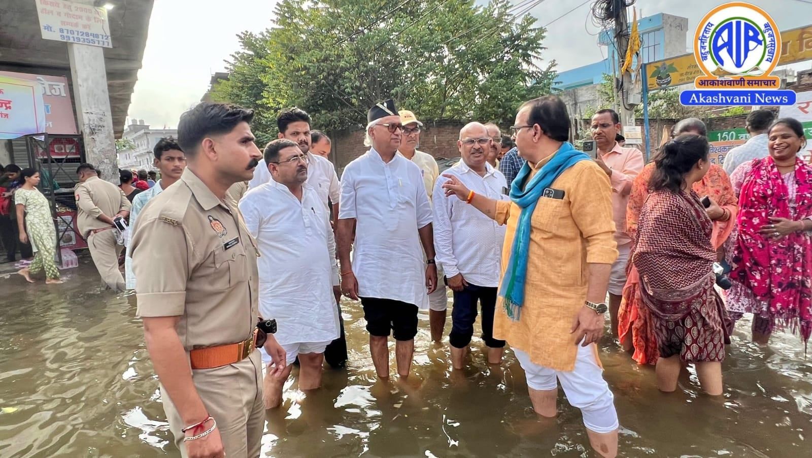 फैजुल्लागंज में राहत कार्य जारी, प्रभावित क्षेत्रों में पहुंचे विधायक डॉ. नीरज बोरा