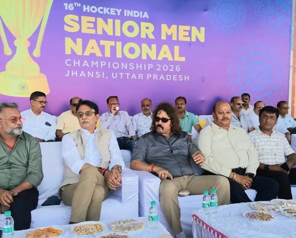 झाँसी में राष्ट्रीय हॉकी प्रतियोगिता का शुभारंभ