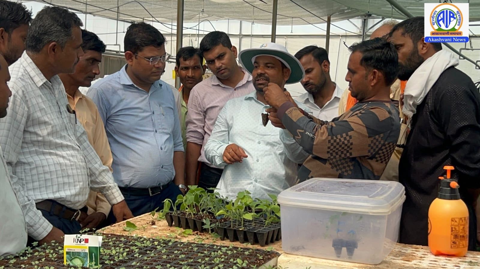 कन्नौज में किसानों को सिखाई गई आधुनिक ग्राफ्टिंग तकनीक