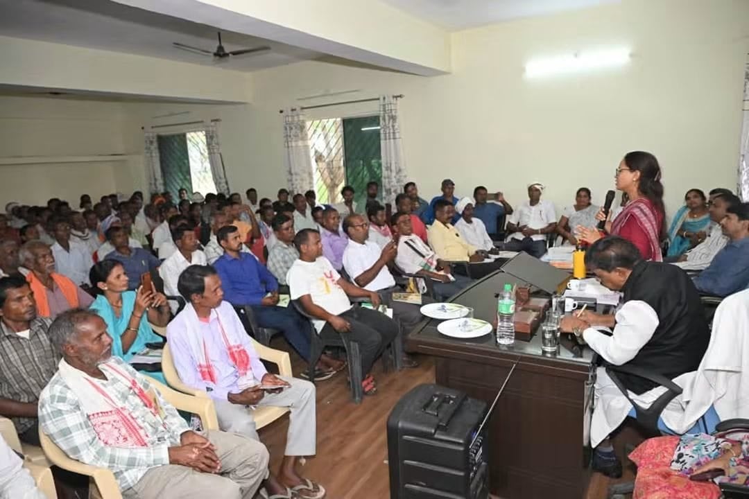 पेसा नियमावली और ग्राम स्वशासन पर ग्राम प्रधानों के साथ कृषि मंत्री ने किया संवाद