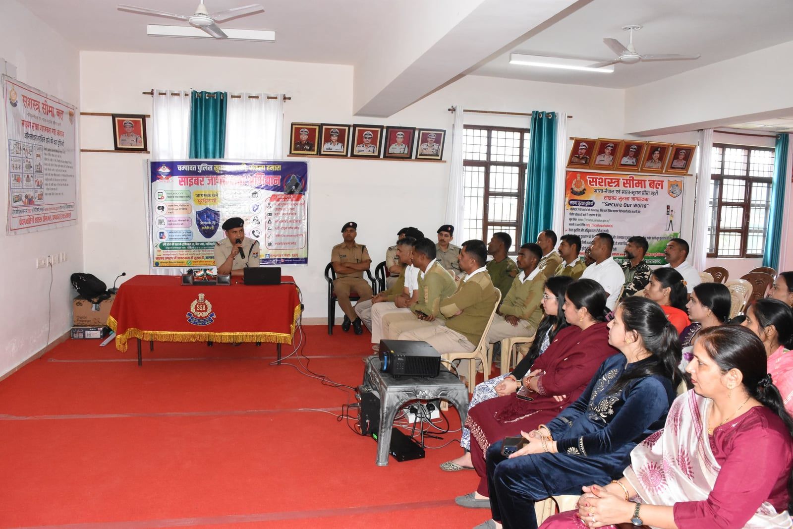 एसएसबी परिसर में साइबर सुरक्षा जागरूकता कार्यशाला