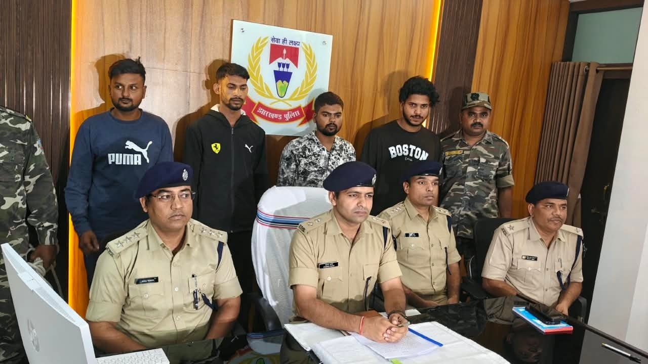 4 हजार ब्राउन शुगर की पुड़िया के साथ चार आरोपी गिरफ्तार